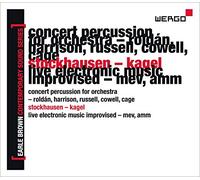 Earle Brown : Contemporary sound series, vol. 1.