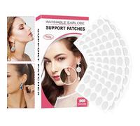 Earloblube Patch de soutien - Autocollant stabilisateur invisible, lifter de boucles d'oreilles étanches | Protection de soutien pour boucles d'oreilles, économie d'oreille, confort quotidien