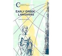 Early Greek Lawgivers, Classical World Series John David Lewis (Auteur)