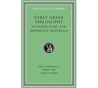 Early Greek Philosophy: Introductory and Reference Materials