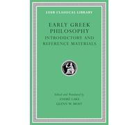 Early Greek Philosophy: Introductory and Reference Materials