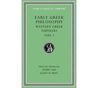 Early Greek Philosophy, Volume V