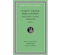 Early Greek Philosophy: Western Greek Thinkers