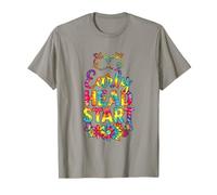 Early Head Start Tie Dye Pommes Fleurs Papillons T-Shirt
