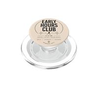 Early Hours Club Matin Running Coffee House Music PopSockets PopGrip pour MagSafe