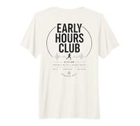 Early Hours Club Matin Running Coffee House Music T-Shirt Haut de Gamme