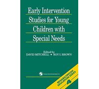 Early Intervention Studies For Young Children With Special Needs