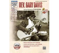 Early masters rev gary davis blues guitar bk/cd
