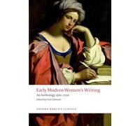 Dr Paul Salzman (éd.) – Early Modern Women's Writing: An Anthology 1560-1700 – Broché