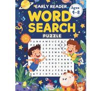 Early Reader Word Search Puzzle (Ages 4-8): 198 Pages of Engaging Puzzles, Themed activities, and Coloring fun to support Spelling and Vocabulary - Easy and Large Print for young learners