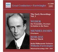 Furtwangler, Wilhelm - Les Enregistrements De Jeunesse/Vol.3 [Import]