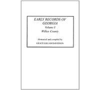 Early Records Of Georgia