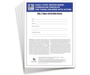 Early Start Denver Model Curriculum Checklist for Young Children with Autism Set of 15 Checklists Each a 16Page TwoColor Booklet by Geraldine Dawson Geraldine Dawson, Sally J. Rogers (Auteur)
