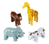 Klein Puzzle magnétique 0066 Funny Puzzle - 8 grands animaux - 32 pièces - Dès 12 mois