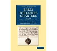 Early Yorkshire Charters Volume 4 The Honour of Richmond Part I - Cambridge University Press - Cambridge University Press - Livre en Anglais - Paperback Cambridge University PressCambridge University 