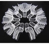 Earlywish plastique empreinte dentaire Plateaux dentier Instrument 9pcs