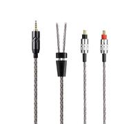 Earmax Câble équilibré 16 brins 4,4 mm 2,5 mm 6,35 mm 6N OCC A2DC 1,4 m Compatible avec ATH-MSR7B SR9 ES750 ES770H ESW950 ESW990H ADX5000 WP900 AP2000Ti AWAS AWKT Écouteurs