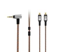 Earmax Câble équilibré 4,4 mm 3,5 mm 2,5 mm vers A2DC 6N OCC 1,2 m compatible avec les écouteurs ATH CKR90 CKR90IS CKR100 CKR100IS CKS1100 CKS1100IS