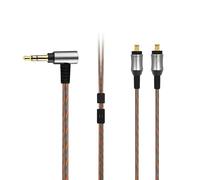 Earmax Câble équilibré 4,4 mm 3,5 mm 2,5 mm vers A2DC 6N OCC 1,2 m compatible avec les écouteurs ATH CKR90 CKR90IS CKR100 CKR100IS CKS1100 CKS1100IS