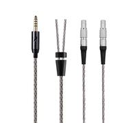 Earmax Câble équilibré OCC 16 brins 4,4 mm 3,5 mm 2,5 mm 6,35 mm 6N OCC 1,4 m compatible avec les écouteurs Focal Utopia Focal New Utopia