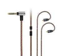 Earmax MMCX Câble équilibré OCC 4,4 mm compatible avec Shure SE846 535 215 425 Sony XBA-A3 A2 H2 H3 300AP N1AP N3AP Z5 M7 M9 Z1R JVC FX850 1200 FW001 002 000 3 FD01 02 UE900 900S Xelento