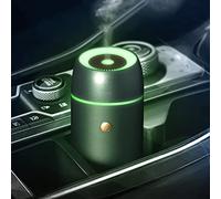 Earnest Living Essential Oil Diffusers Car Air Fresheners for Essential Oils Air Freshener Car Aromatherapy Diffuser 100ml Car Diffuser Timers Night Light Auto Off Function USB Portable Green Gift