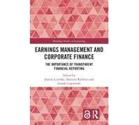 Earnings Management And Corporate Finance