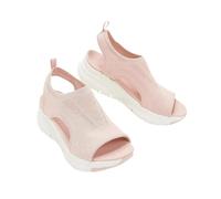 Earnmore 2024 Upgrade Été Lavable Slingback Sandales De Sport À Glissière Orthopédique, Chaussures pour Femmes À Semelle Souple en Maille, Sandales Lavables D'été pour Femmes
