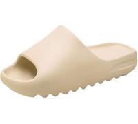 Earnmore Chaussons de salle de bain super doux et antidérapants avec semelle épaisse - Pour intérieur et extérieur