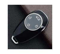 Earnmore Coque de clé de Voiture Coque De Protection pour Clé De Voiture Accessoire pour Leapmotor pour Leap C11 T03 S01 2021 2022 2023 Accessoire clé Voiture(Silver Style-Black)