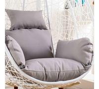 Earnmore Housse De Coussin De Chaise à œUfs Suspendue, ImperméAble, pour SièGe Unique, BalançOire, Chaise à œUfs, Housse De Coussin avec Fermeture éClair sans Rembourrage (Housse Uniquement)