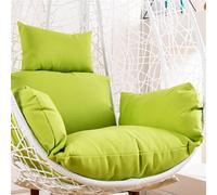 Earnmore Housse De Coussin De Chaise à œUfs Suspendue, ImperméAble, pour SièGe Unique, BalançOire, Chaise à œUfs, Housse De Coussin avec Fermeture éClair sans Rembourrage (Housse Uniquement)