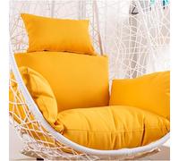 Earnmore Housse De Coussin De Chaise à œUfs Suspendue, ImperméAble, pour SièGe Unique, BalançOire, Chaise à œUfs, Housse De Coussin avec Fermeture éClair sans Rembourrage (Housse Uniquement)