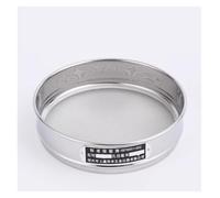 Earnmore Tamis de Laboratoire 1PC DIA 20cm à partir de 10Mesh à 200 Mesh en Acier Inoxydable chroming chroming Body Tamis Tamis Standard Test Standard (Capacity : 18 Mesh(1.0mm))