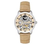 Earnshaw Homme Analogique Automatique Montre Bracelet en Cuir véritable ES-8006-0D