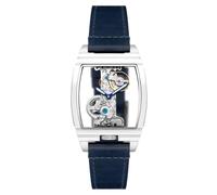 Earnshaw Homme Analogique Automatique Montre Bracelet en Cuir véritable ES-8299-01