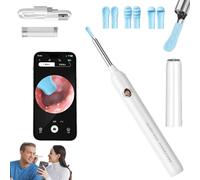 earo vision 1.0 - hygiène auditive révolutionnée à vie,earo vision auditive,ear wax removal kit,ear cleaner,cure oreille camera,Pro Ear Cleaner Kit 8-Piece Set,Wi-Fi Visible Wax Elimination Spoon-Whi