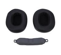 Earpad Replacement with Headband, Ear Pads Cushion Crusher 3.0 | Foam Ear Cushion, Leather Headband Wrap, Audio Pad Set for Over Ear Headphone Repair