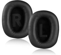 Earpads Compatible with Logitech G Pro X Headphones - Memory Foam and Soft Velvet Fabric Cutlery (Black, Protein Leather)