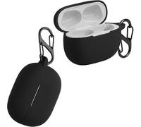 Earphone Case Compatible with Xiaomi Redmi Buds 4 Pro - Silicone Protective Case - Black