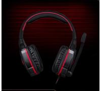 Earphone Kotion Chaque G4000 3.5mm Over-Ear Gameing Casque 7.1 Surround Fone De Ouvido / Jeu Casque Écouteur Microphone Pour Pc Gamer Black + Red
