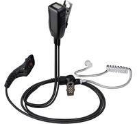Earpiece Compatible With Motorola Dp4400 Dp4601e Radio,Hidden Acoustic Tube,Ptt With Mic,Multi-Pin Headset For Safety Protection
