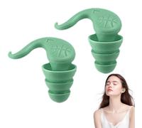 Earplug - Bouclier de tympan en silicone, outil de réduction du bruit étanche | Bouchons d'oreille avec une forme de corne unique, filtre de musique protection d'oreille pour concert de natation, 1,18
