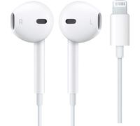 Earpods iPhone/iPad, écouteurs intra-auriculaires pour Apple iPhone 7 / 7 Plus - Blanc