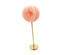 Earring Stand Organisateur Boucles-d’Oreilles Support Modèle d'oreille Présentoir en Silicone avec Socle Métallique Adapté à Chambre Boutique