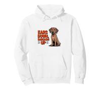 Ears Down Sarcasm Up Funny Sarcastic Rhodesian Ridgeback Sweat à Capuche
