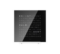 Earth 13.5 Pure Edition Horloge de table version / Montre Allemande QLOCKTWO - 4250605848026