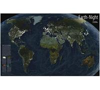 Earth at Night Map [Tubed]: Reference Maps