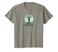 Earth Child Respectueux de l'environnement Nature Lover T-Shirt, Enfant, Ardoise, 3 Ans