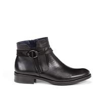 Earth D8003 Sugar Black Ankle Boots